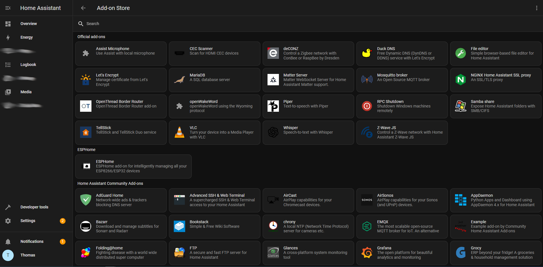 Home Assistant Dashboard